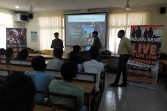 Motivational Talk by Indian Army Members